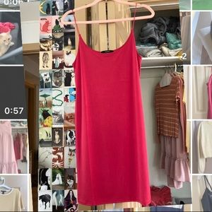 forever 21 red dress L but fits like M